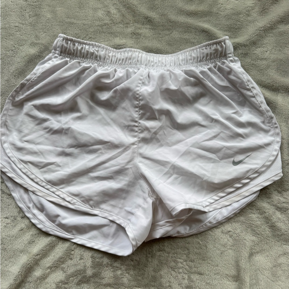 Nike Dri-FIT White Running Shorts
